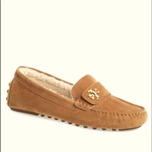 Tory Burch Genuine Shearling Kira Driver
